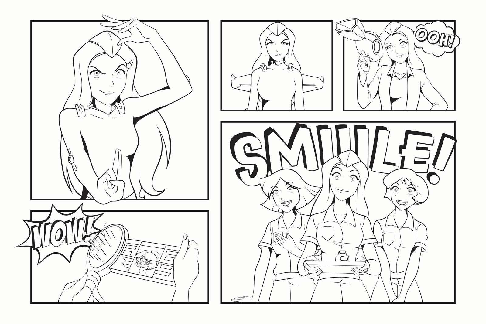 Slimme spionen med glamourstil