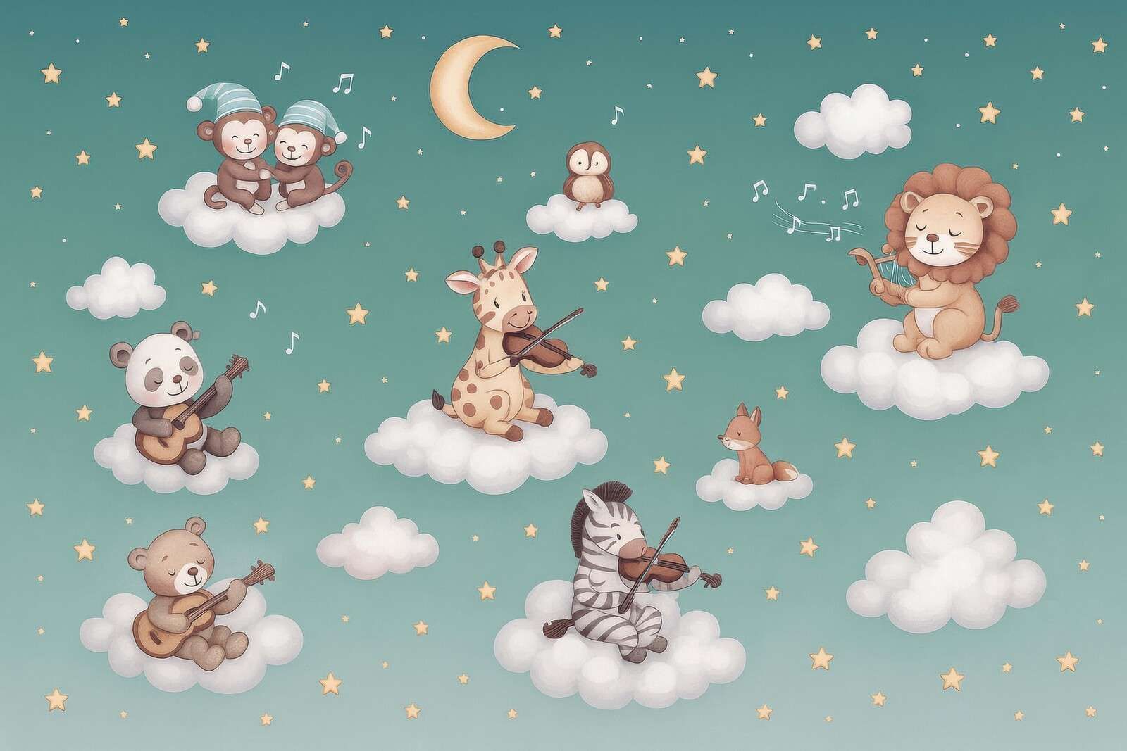 Dyrekoncert i skyerne - benzin