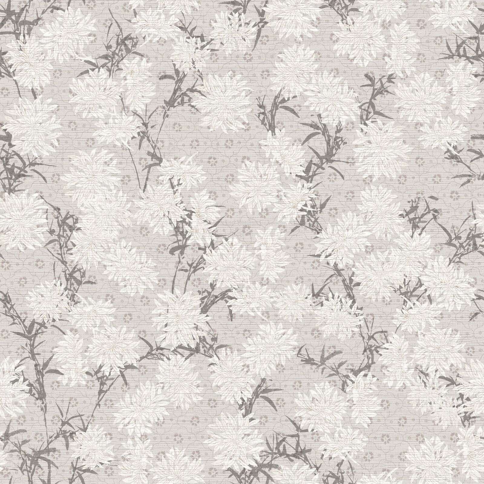 Chrysantemum i bløde grålige toner