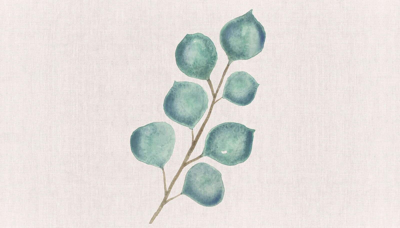 Eucalyptus in zachte aquarel