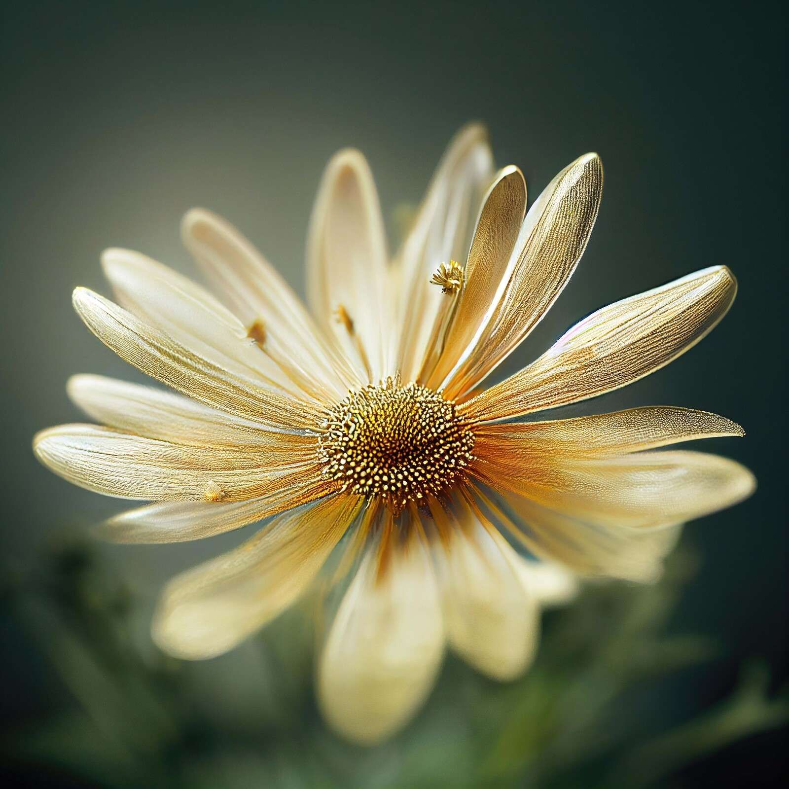 Makro kamilleblomst