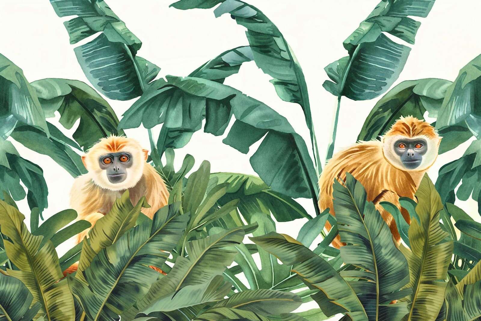 Tropiske jungleabe-eventyr