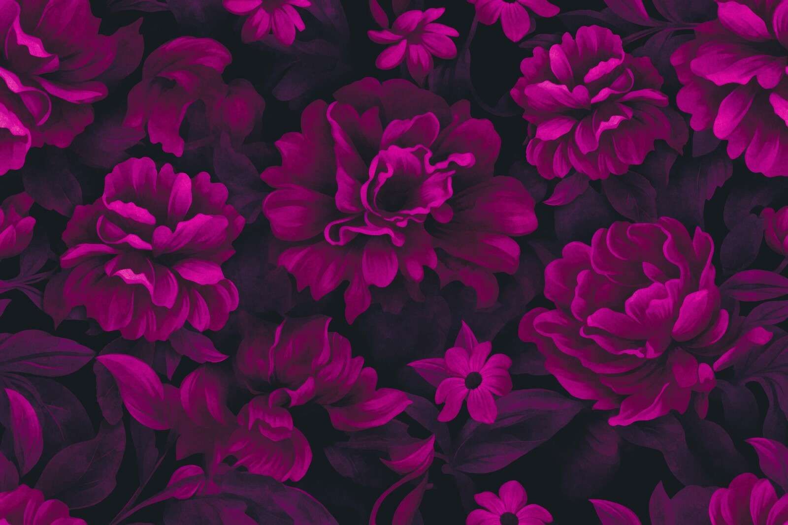 Velourblomster lyserød blomsteragtig luksus opulens