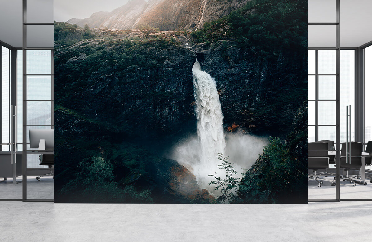 Wallpaper Imponerande vattenfall 5