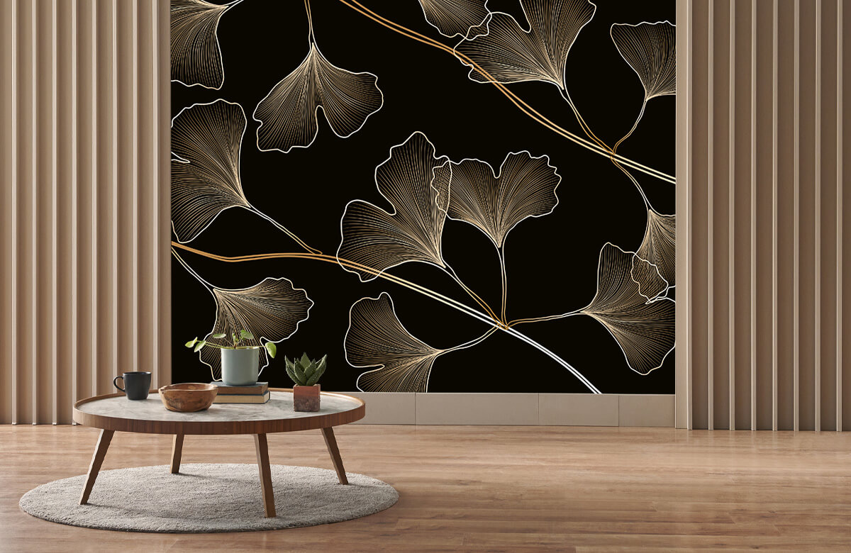 wallpaper Abstrakta blommor 2