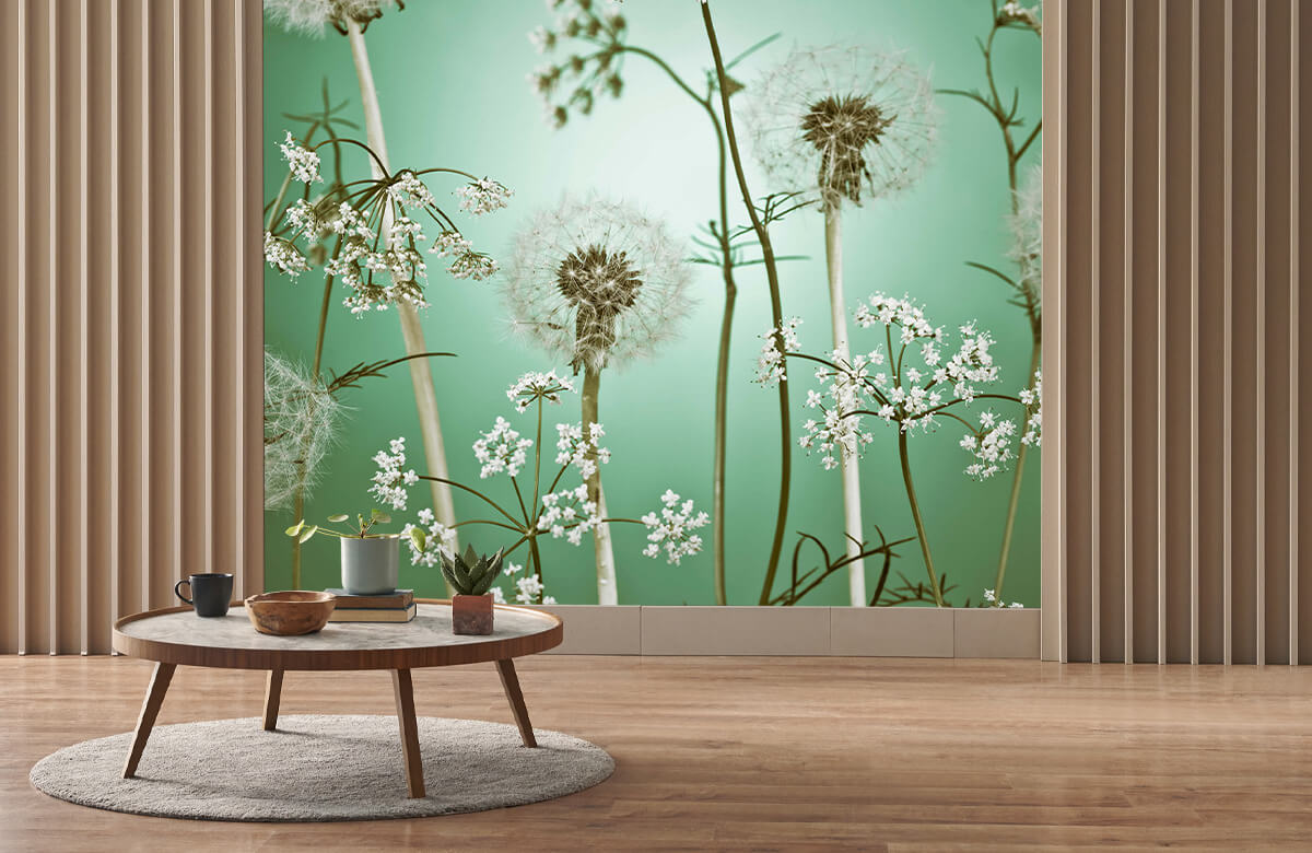 wallpaper Meadow fantasy grönt 2
